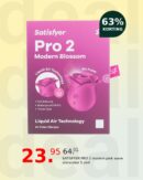 SATISFYER PRO 2 modern pink wave stimulator 1 unit